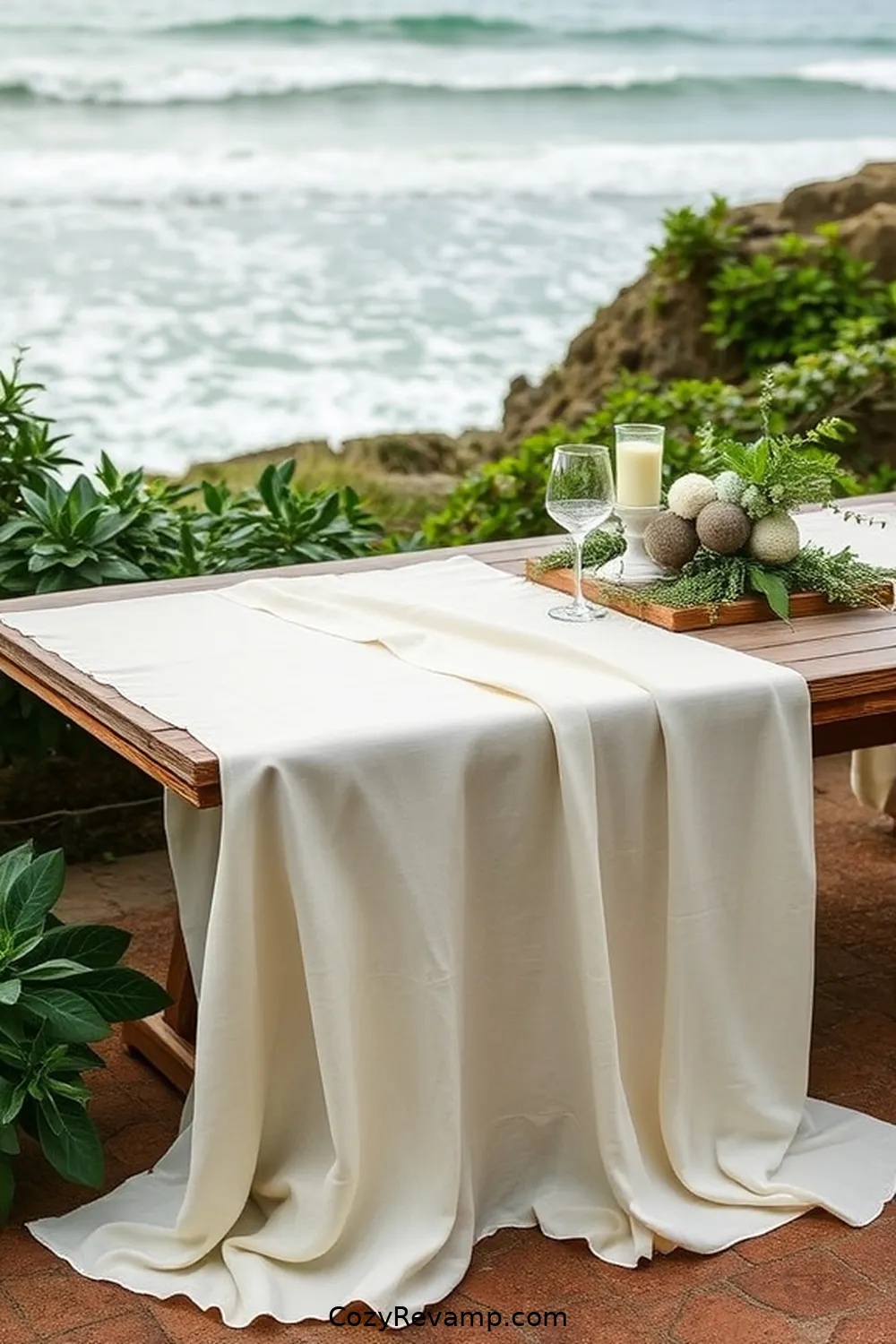 23 Must-Have Organic Cotton Materials for a Coastal Outdoor Patio 5 Organic Cotton Table Linens for 23 Must-Have Organic Cotton Materials for a Coastal Outdoor Patio