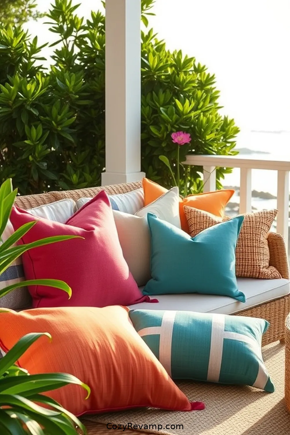 23 Must-Have Organic Cotton Materials for a Coastal Outdoor Patio 4 Organic Cotton Throw Pillows for 23 Must-Have Organic Cotton Materials for a Coastal Outdoor Patio