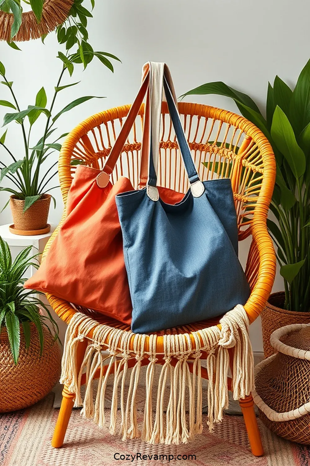 24 Essential Elements of a Bohemian Home Office With Organic Cotton Material 16 Artisan-Made Organic Cotton Tote Bags for 24 Essential Elements of a Bohemian Home Office With Organic Cotton Material