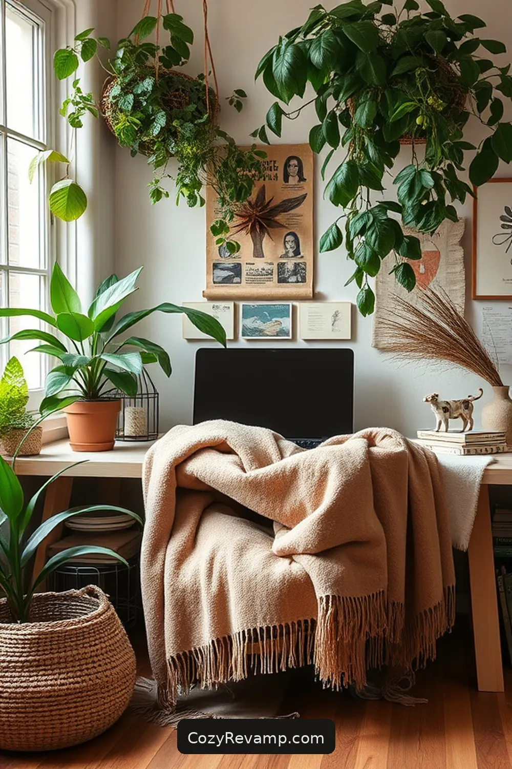 24 Essential Elements of a Bohemian Home Office With Organic Cotton Material 7 Cozy Organic Cotton Blankets for 24 Essential Elements of a Bohemian Home Office With Organic Cotton Material