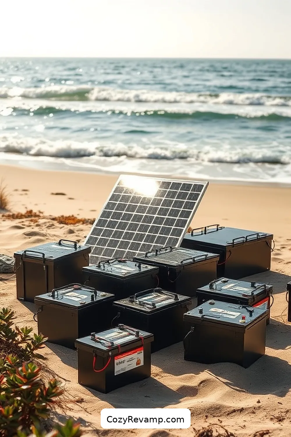Deep Cycle Batteries for 24 Essential Materials for Coastal Garage Solar-Powered Lights