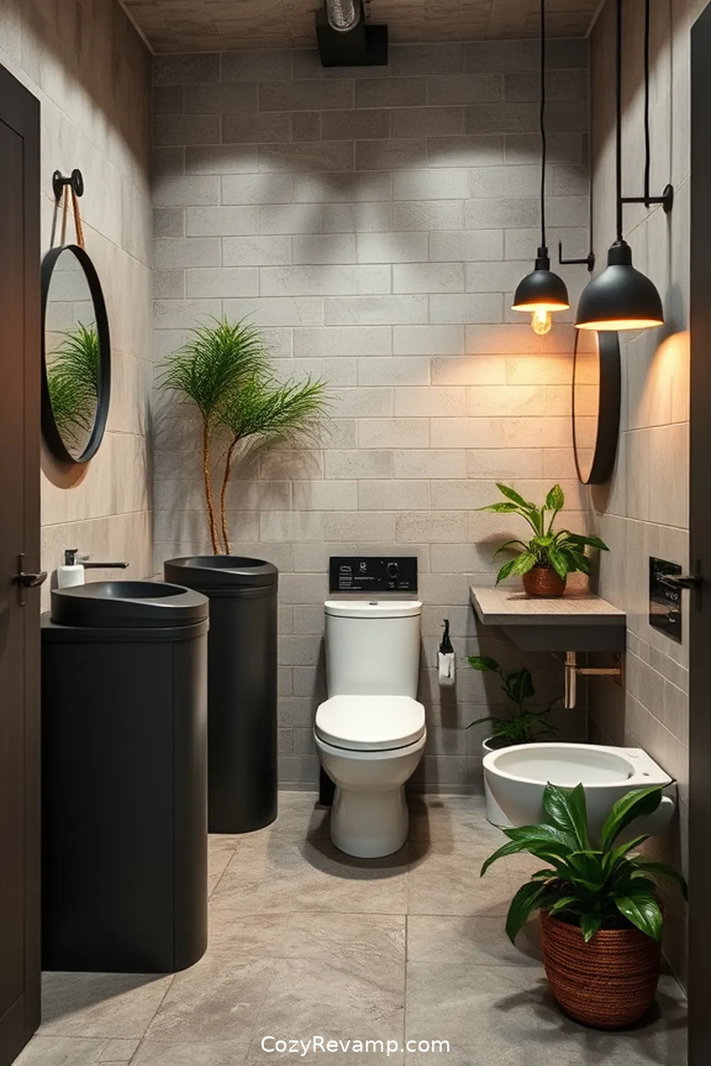 Composting Bins for 24 Essential Materials for Industrial Bathrooms With Solar-Powered Lights