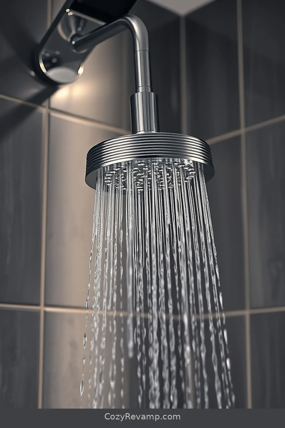 Low-Flow Showerheads for 24 Essential Materials for Industrial Bathrooms With Solar-Powered Lights