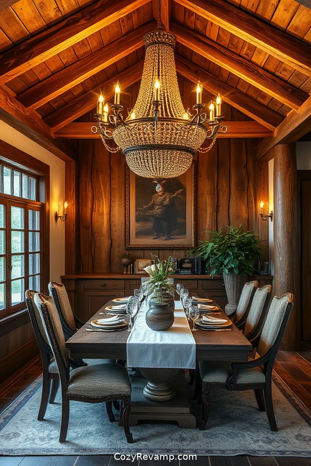 24 Essential Materials for Rustic Dining Rooms With Solar-Powered Lights 13 Solar-Powered Chandeliers for 24 Essential Materials for Rustic Dining Rooms With Solar-Powered Lights