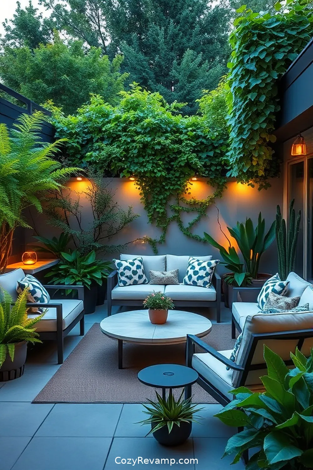 Sustainable Landscaping Plants for 24 Essential Materials for a Mid-Century Modern Outdoor Patio With Solar-Powered Lights