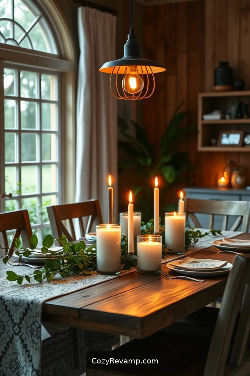 Biodegradable Candles for 24 Essential Materials for a Modern Farmhouse Dining Room With Solar Powered Lights