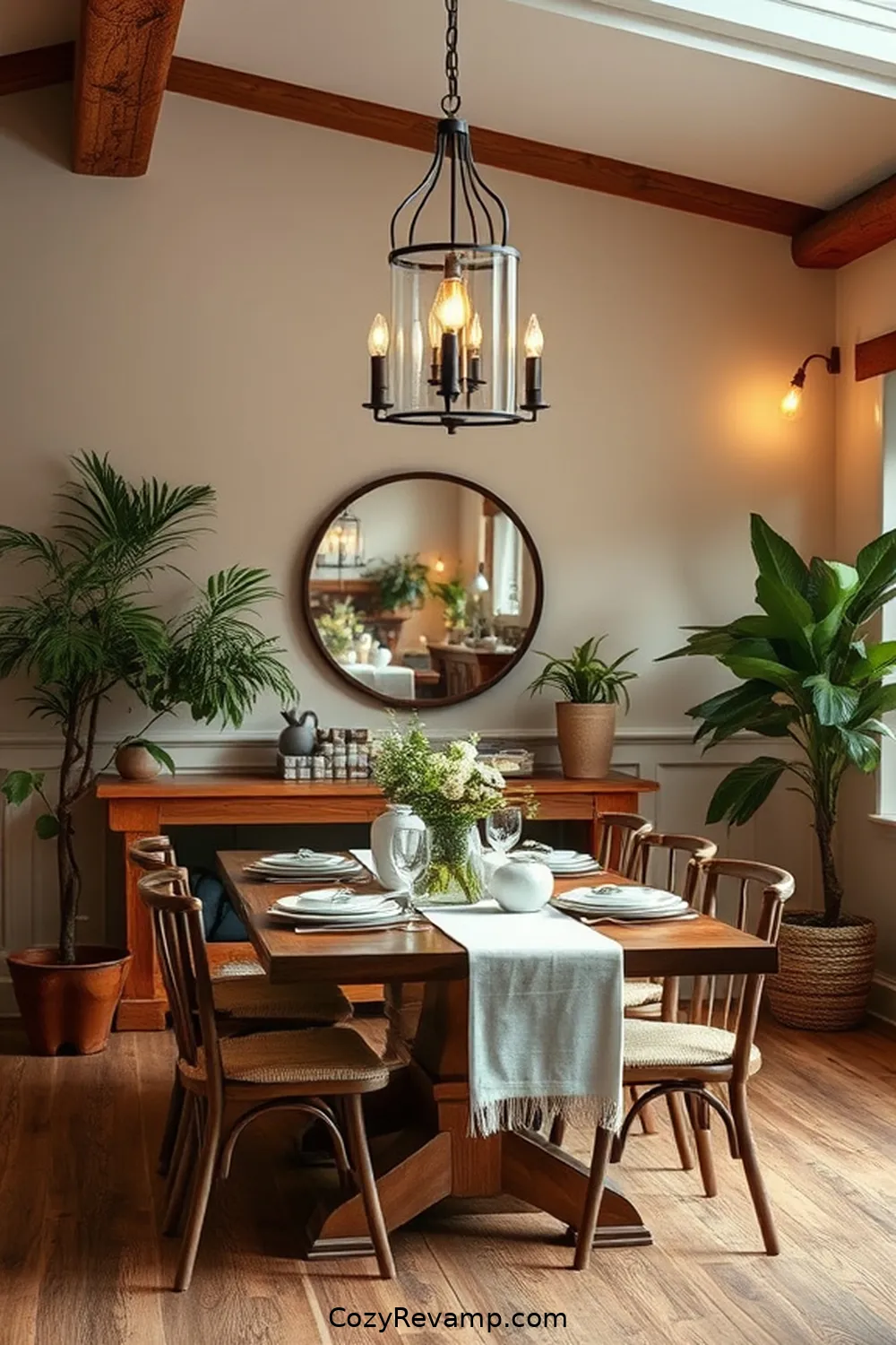 Eco-Friendly Paint Finishes for 24 Essential Materials for a Modern Farmhouse Dining Room With Solar Powered Lights