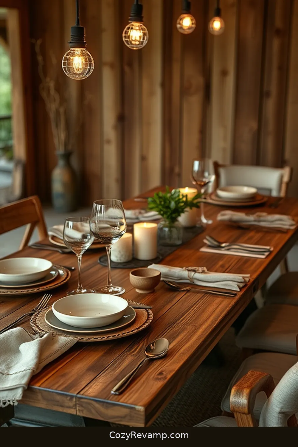 Sustainable Tableware for 24 Essential Materials for a Modern Farmhouse Dining Room With Solar Powered Lights