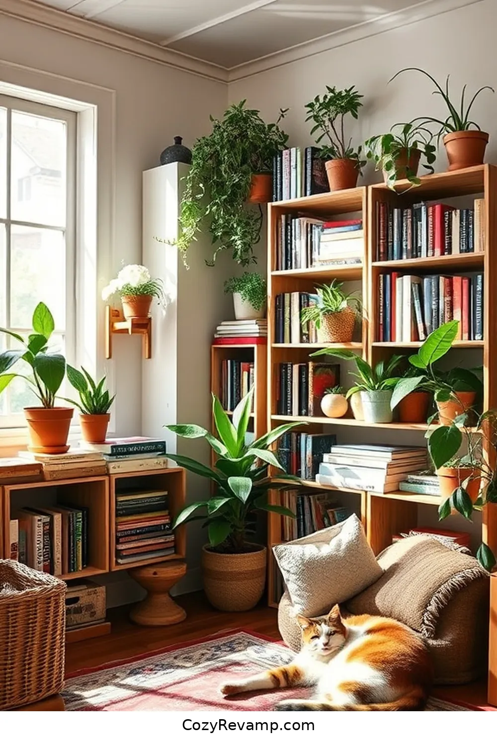 Upcycled Crate Shelving for 24 Inspiring Ideas for a Modern Farmhouse Library With Reclaimed Materials