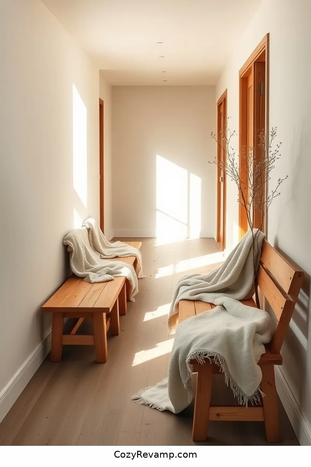 24 Inspiring Minimalist Hallway Ideas Using Natural Fibers 13 Cotton Throws for Cozy Layers for 24 Inspiring Minimalist Hallway Ideas Using Natural Fibers