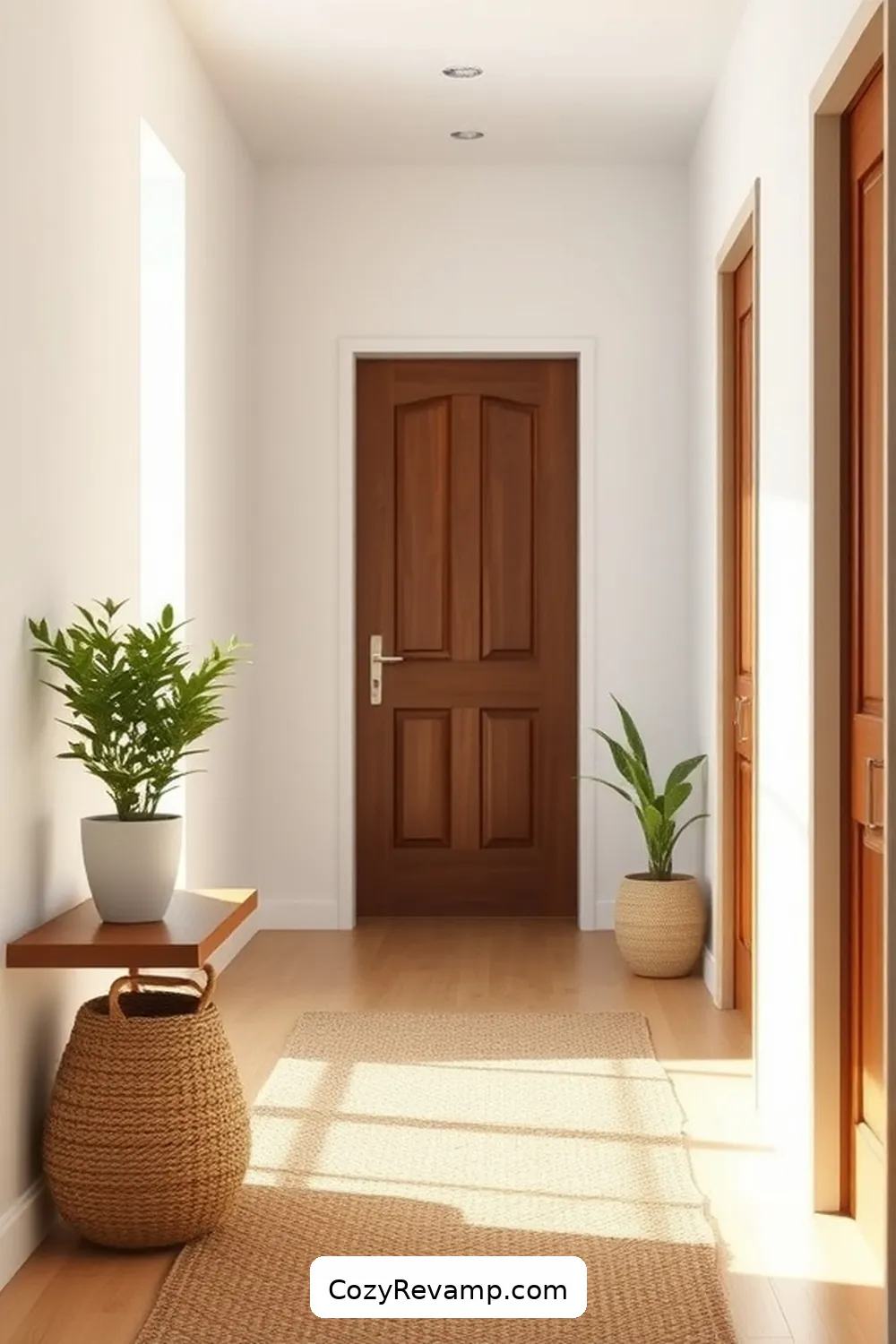 24 Inspiring Minimalist Hallway Ideas Using Natural Fibers 3 Sisal Area Rug for Texture for 24 Inspiring Minimalist Hallway Ideas Using Natural Fibers