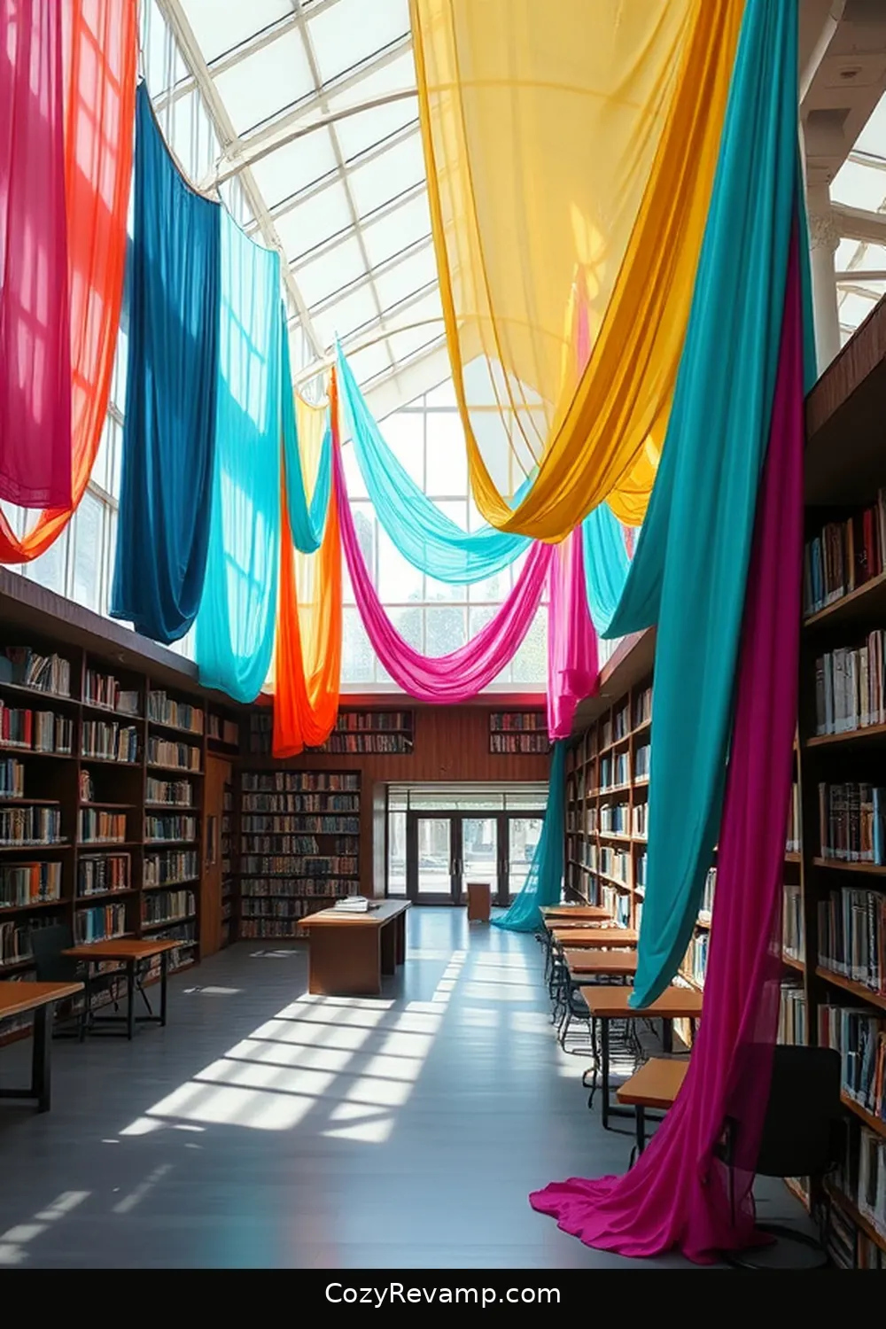 24 Inspiring Scandinavian Libraries Featuring Upcycled Fabric Material 18 Helsingborg City Library, Sweden for 24 Inspiring Scandinavian Libraries Featuring Upcycled Fabric Material