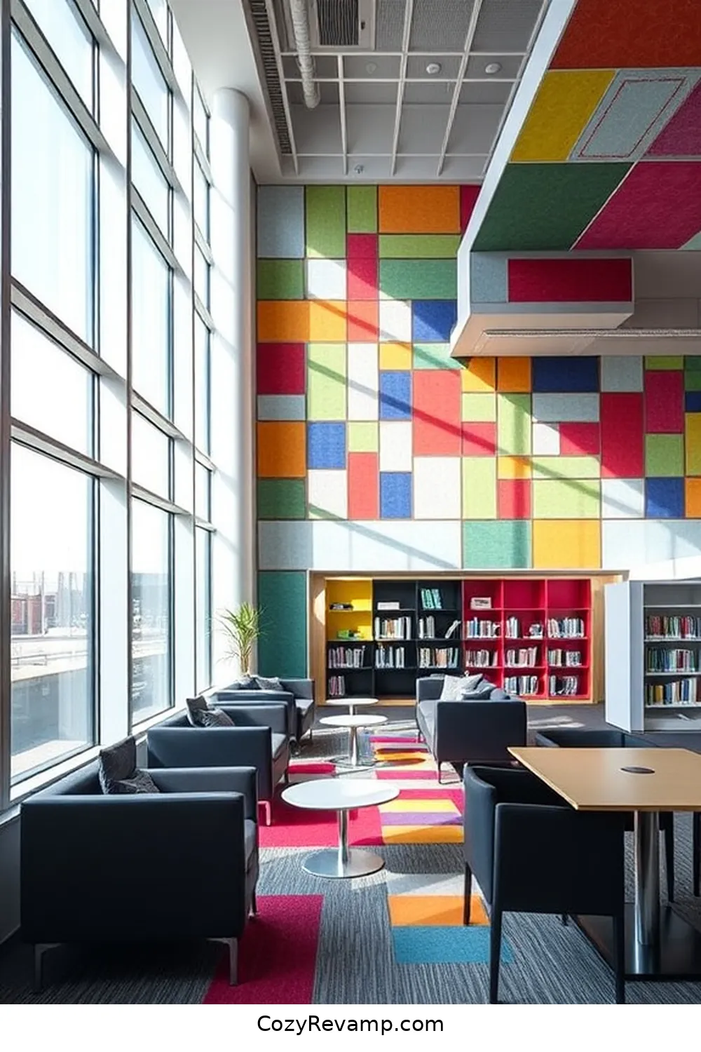 24 Inspiring Scandinavian Libraries Featuring Upcycled Fabric Material 23 Oulu City Library, Finland for 24 Inspiring Scandinavian Libraries Featuring Upcycled Fabric Material
