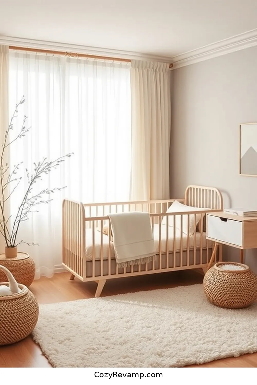 24 Key Elements for a Minimalist Nursery Using Bamboo Material 11 Choose Bamboo Textiles for 24 Key Elements for a Minimalist Nursery Using Bamboo Material