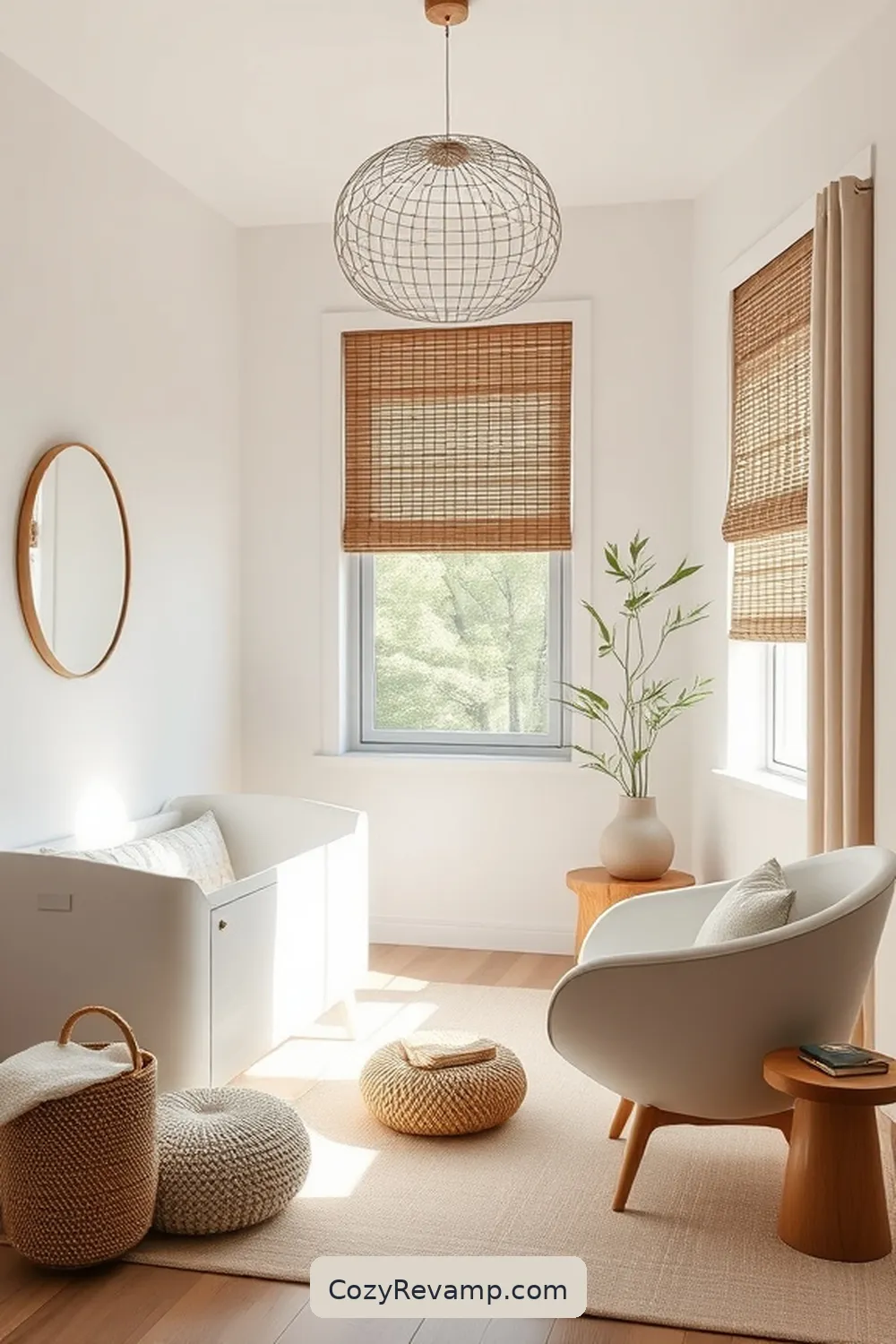 24 Key Elements for a Minimalist Nursery Using Bamboo Material 22 Incorporate Bamboo Accessories for 24 Key Elements for a Minimalist Nursery Using Bamboo Material
