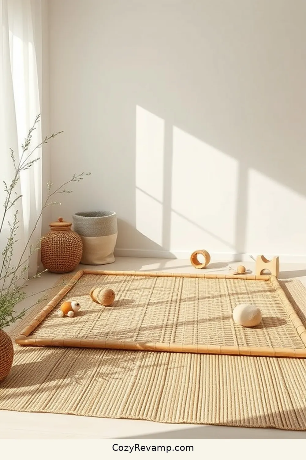 24 Key Elements for a Minimalist Nursery Using Bamboo Material 15 Select Bamboo Play Mats for 24 Key Elements for a Minimalist Nursery Using Bamboo Material
