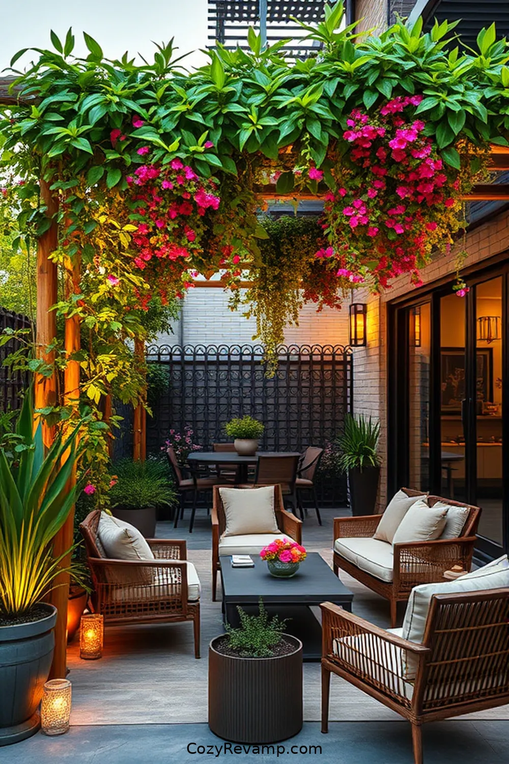 Bamboo Trellis for Climbing Plants for 24 Must-Have Features for an Industrial Outdoor Patio Using Bamboo Material