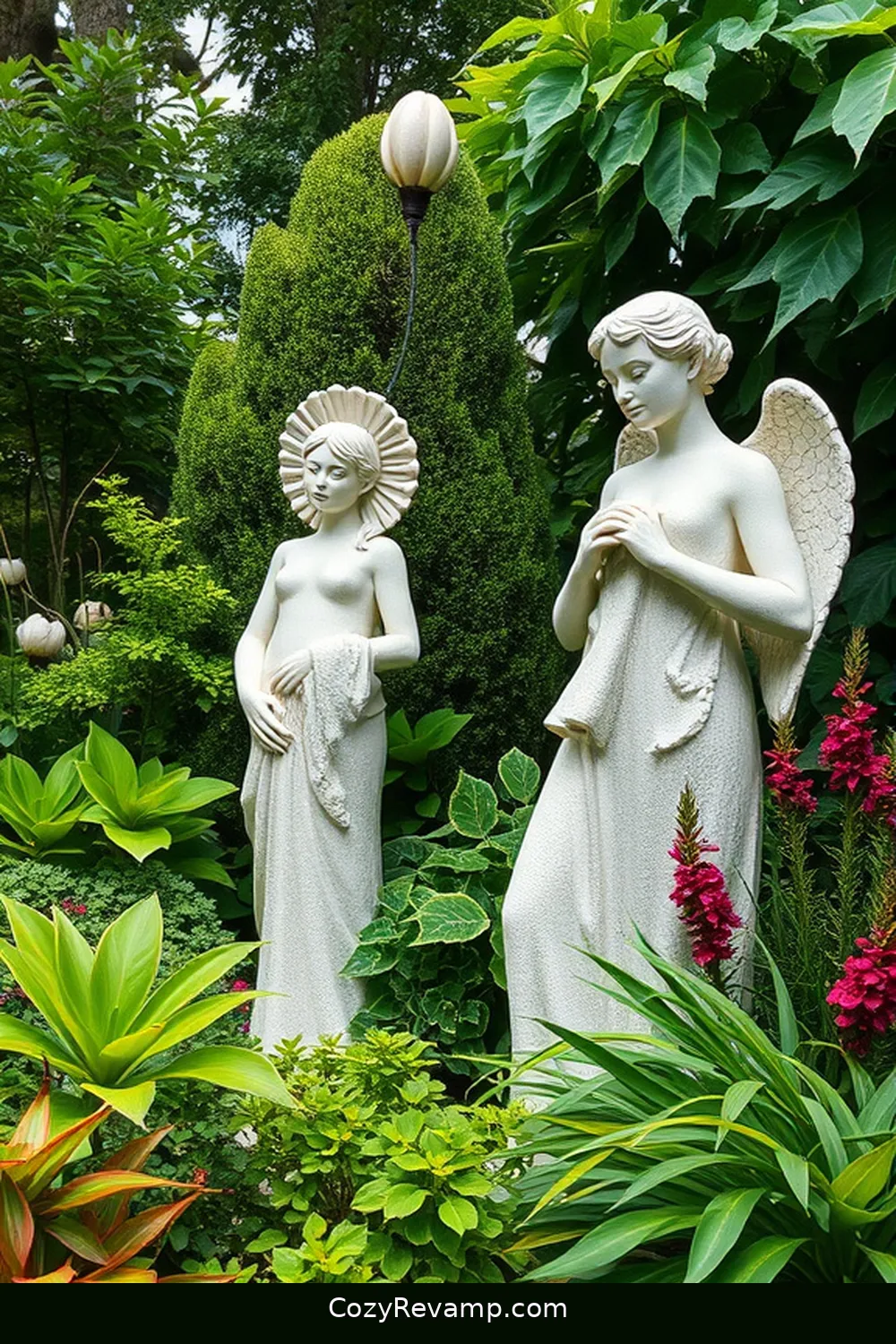 18. Unique Garden Statues for 24 Must-Have Mid-Century Modern Outdoor Patio Items With Organic Cotton Materials