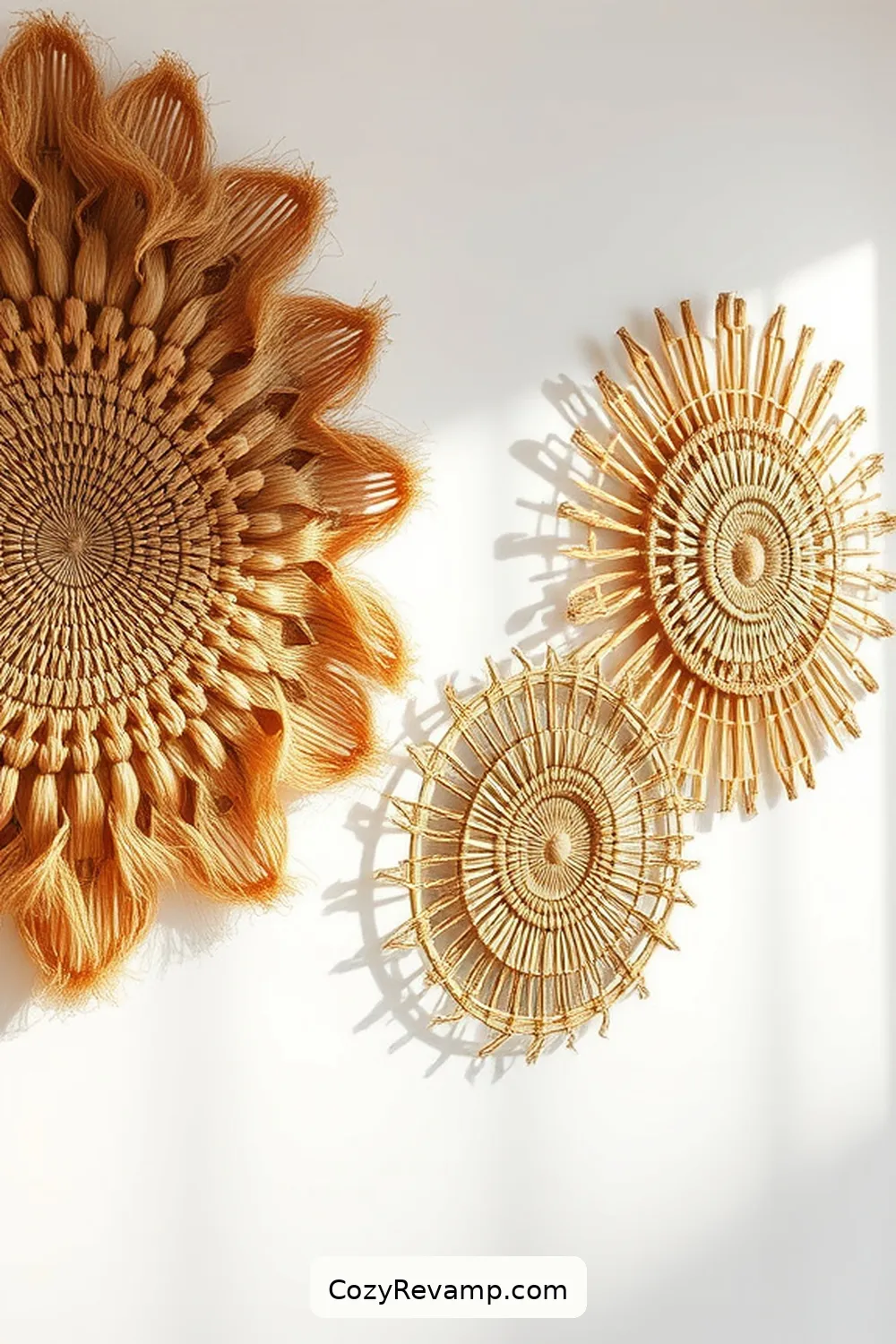 Raffia Wall Decor for 24 Must-Have Natural Fiber Materials for Your Bohemian Garage Decor