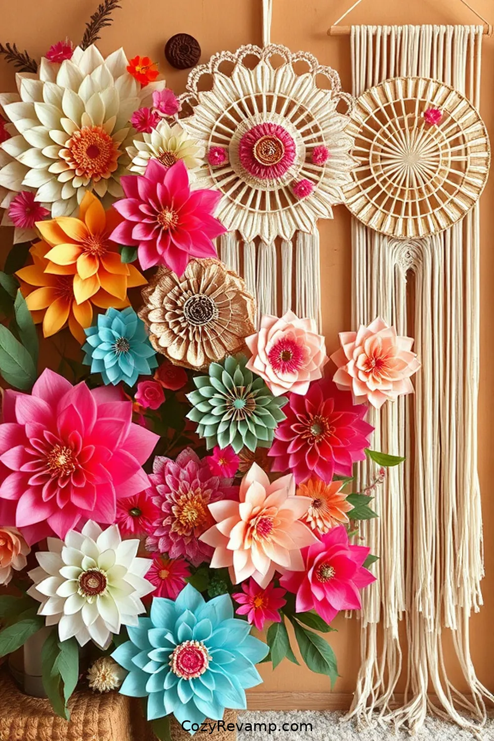 Recycled Paper Decor for 24 Must-Have Natural Fiber Materials for Your Bohemian Garage Decor