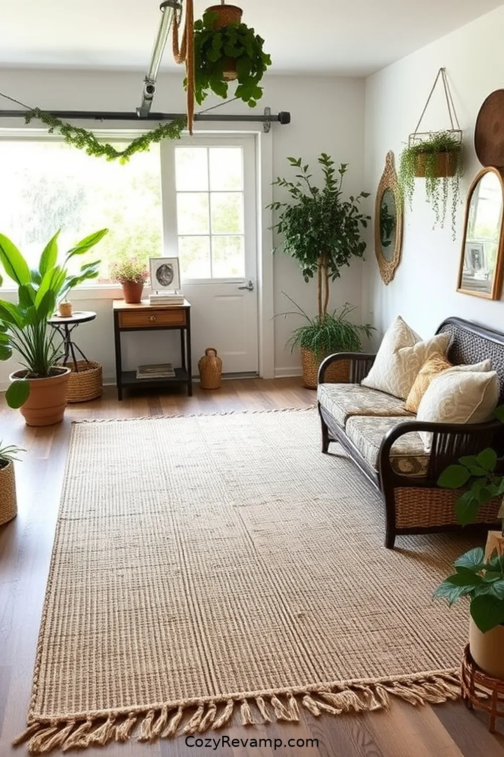 Sisal Area Rugs for 24 Must-Have Natural Fiber Materials for Your Bohemian Garage Decor