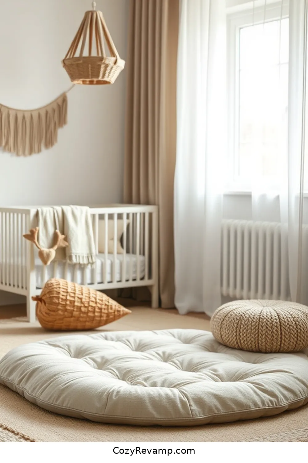 Organic Cotton Floor Cushions for 24 Must-Have Organic Cotton Materials for a Minimalist Nursery
