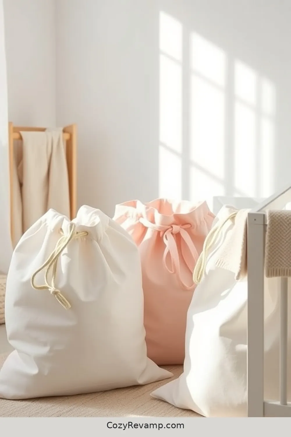 Organic Cotton Laundry Bags for 24 Must-Have Organic Cotton Materials for a Minimalist Nursery