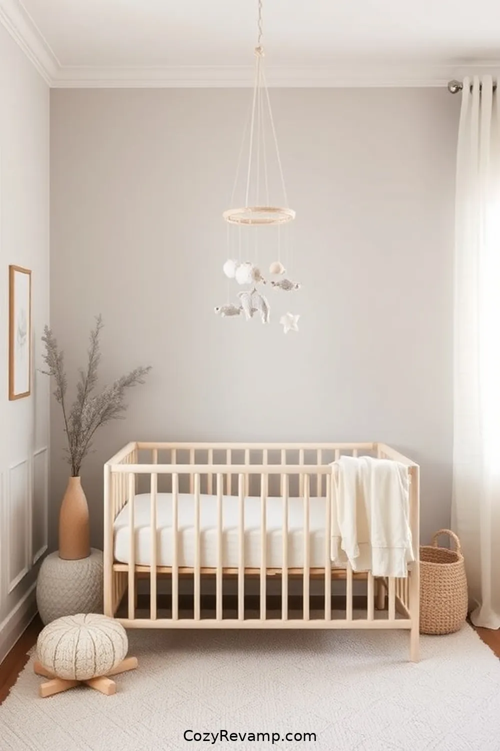 Organic Cotton Mobile for 24 Must-Have Organic Cotton Materials for a Minimalist Nursery