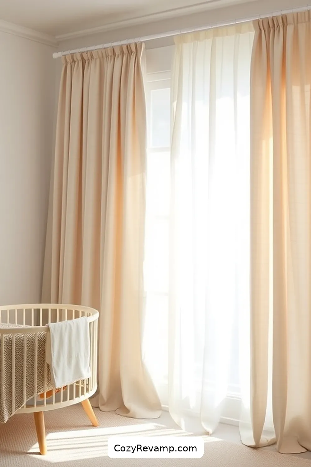 Organic Cotton Nursery Curtains for 24 Must-Have Organic Cotton Materials for a Minimalist Nursery