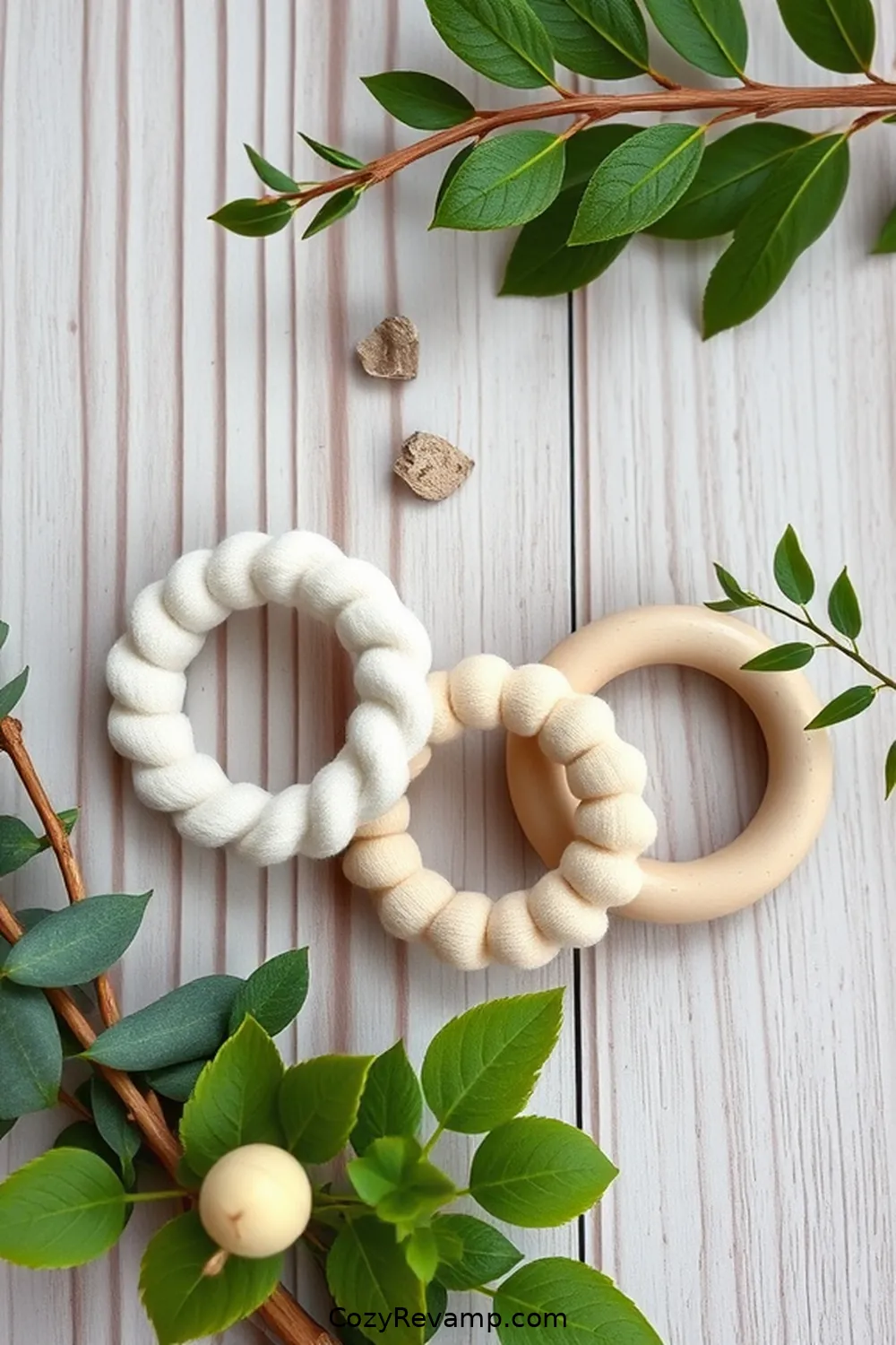 Organic Cotton Teething Rings for 24 Must-Have Organic Cotton Materials for a Minimalist Nursery