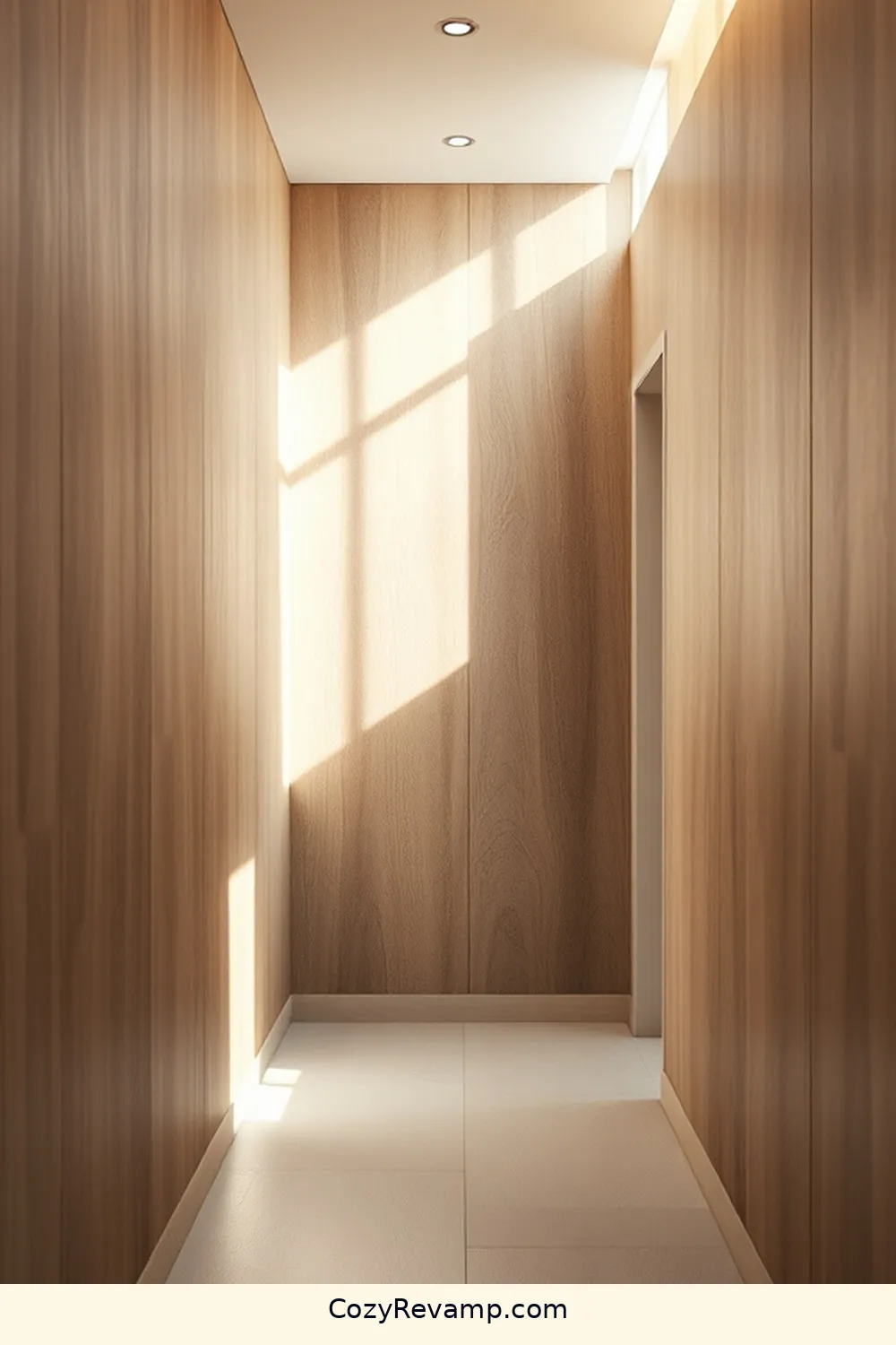 24 Stunning Minimalist Hallway Design Ideas Using Recycled Wood Material 2 Reclaimed Wood Wall Panels for Texture for 24 Stunning Minimalist Hallway Design Ideas Using Recycled Wood Material