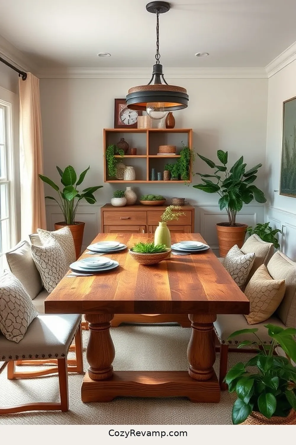 Family-Friendly Dining With Reclaimed Wood Elements for 24 Stunning Modern Farmhouse Dining Room Ideas With Recycled Wood Material