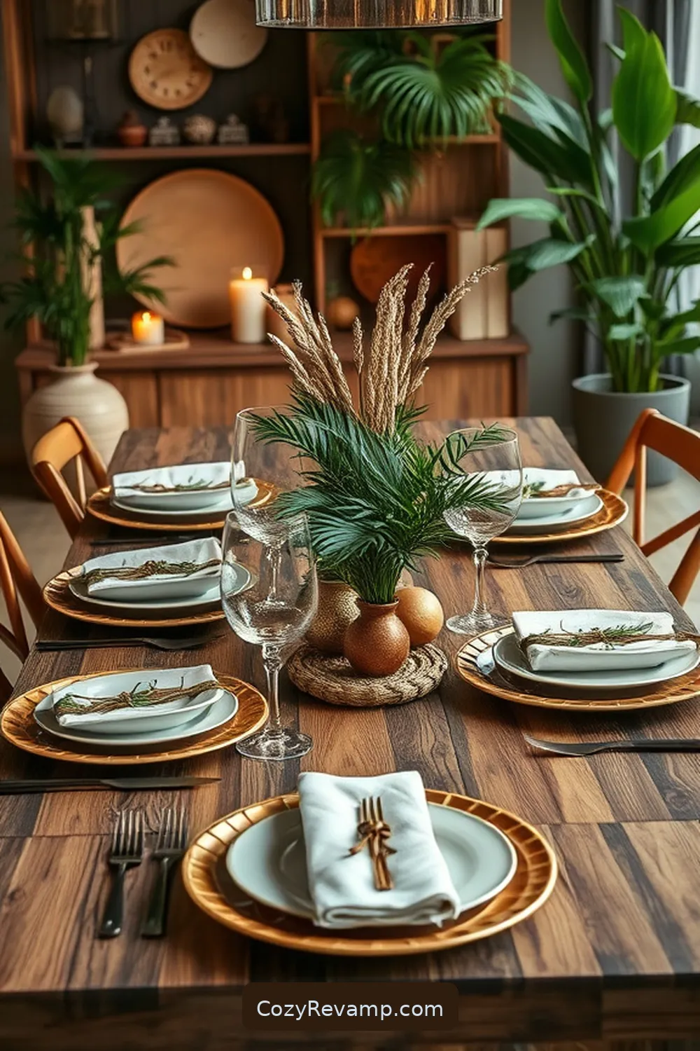 Integrate Bamboo Serving Ware for 24 Ways to Create a Rustic Dining Room With Bamboo Material