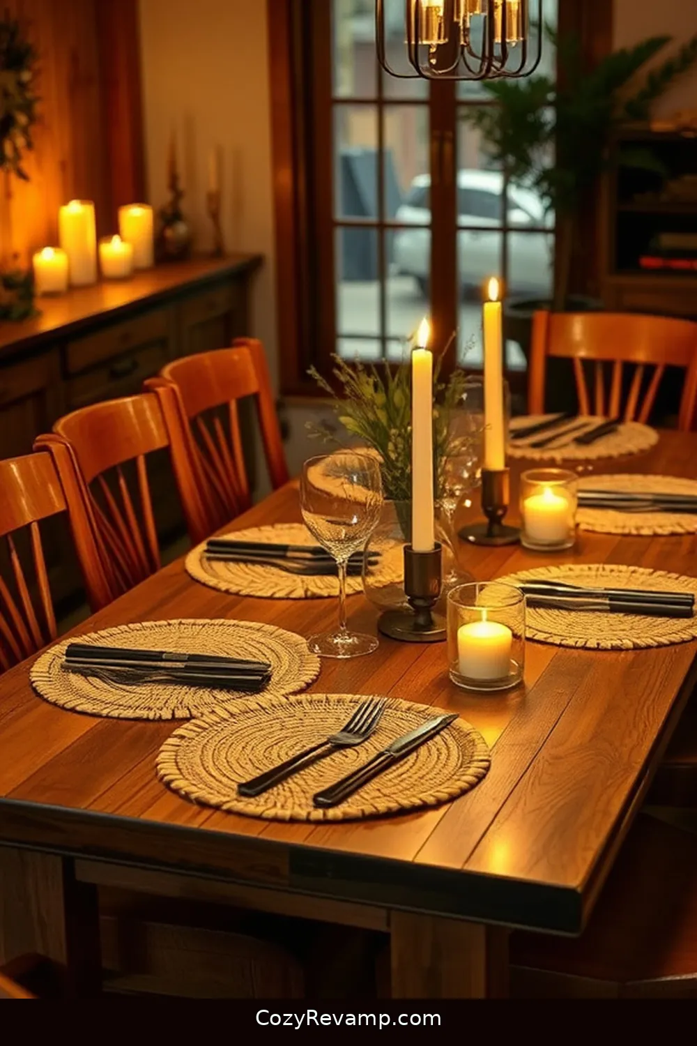 Use Bamboo Placemats for 24 Ways to Create a Rustic Dining Room With Bamboo Material