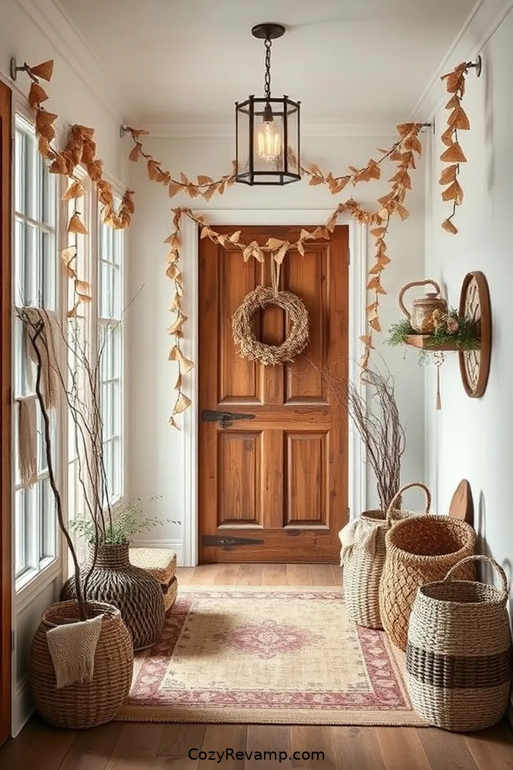 Recycled Paper Decor for Eco-Friendly Touches for 24 Ways to Create a Rustic Entryway With Natural Fibers