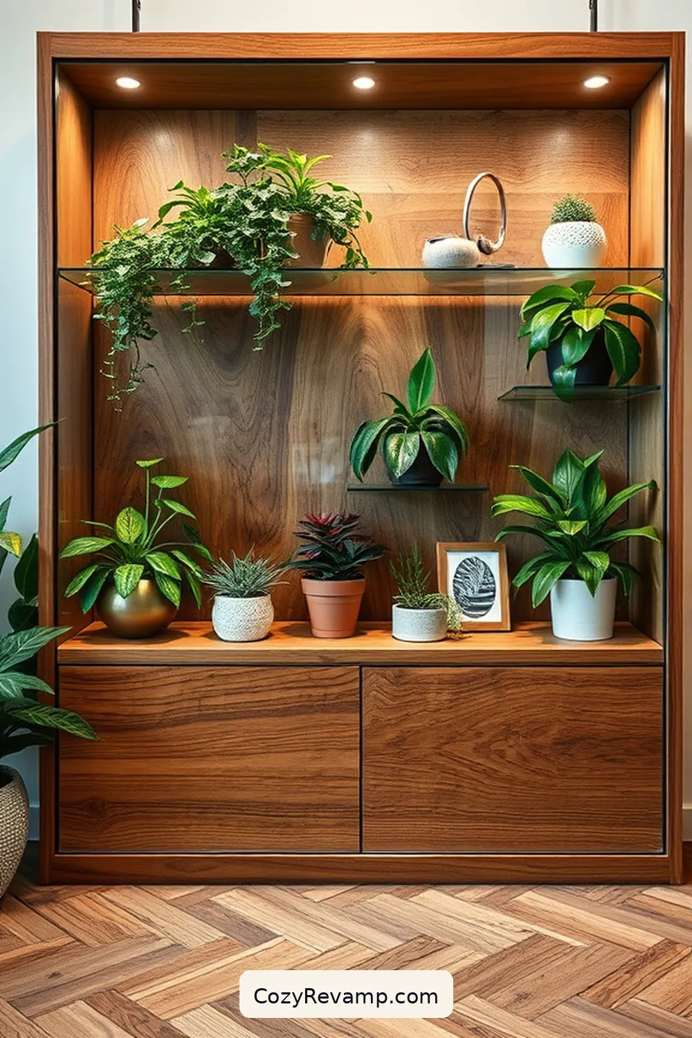 Creative Wood Display Cases for 25 Creative Bohemian Garage Ideas With Recycled Wood Material
