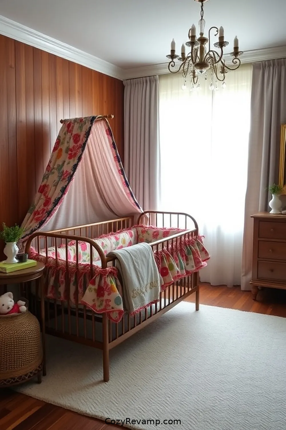 Reclaimed Fabric Baby Bumpers for 25 Creative Rustic Nursery Ideas With Upcycled Fabric Material