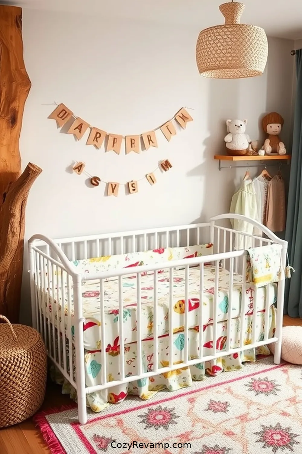 Recycled Fabric Crib Sheets for 25 Creative Rustic Nursery Ideas With Upcycled Fabric Material
