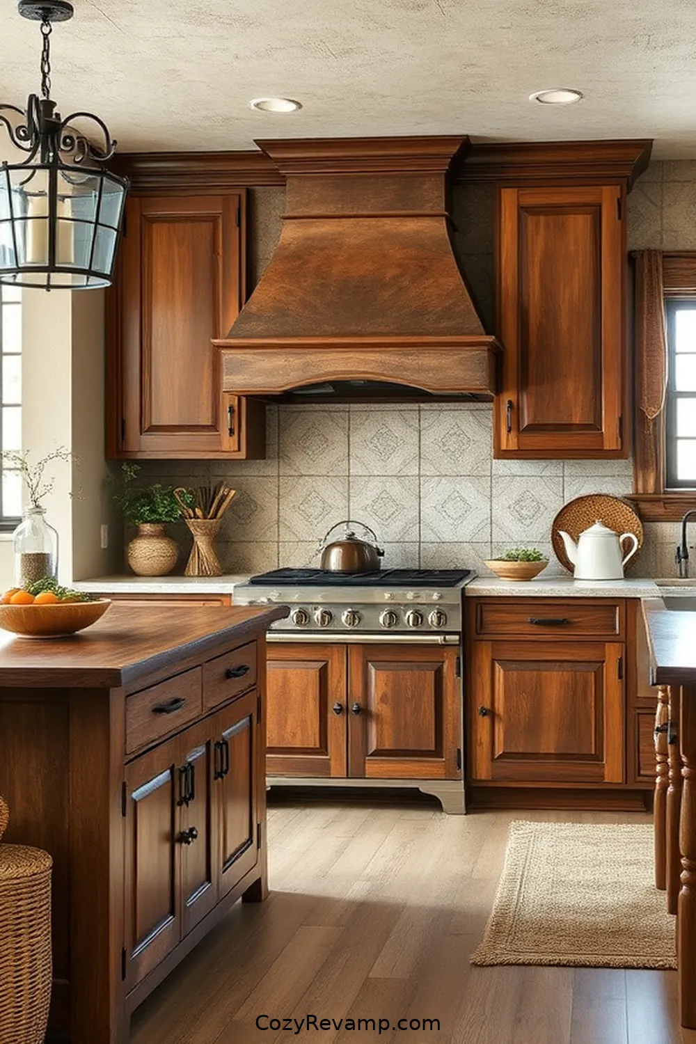 Wrought Iron Hardware for 25 Essential Elements of a Rustic Kitchen With Natural Fibers and Materials