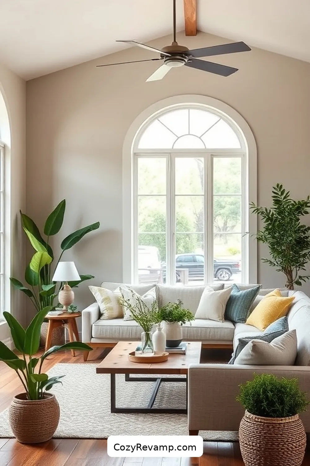 Eco-Friendly Paint for 25 Essential Materials for Modern Farmhouse Living Rooms With Solar-Powered Lights