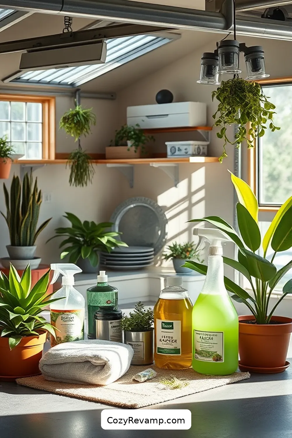 25 Essential Materials for a Mid-Century Modern Garage With Solar-Powered Lights 25 Eco-Conscious Cleaning Supplies for 25 Essential Materials for a Mid-Century Modern Garage With Solar-Powered Lights