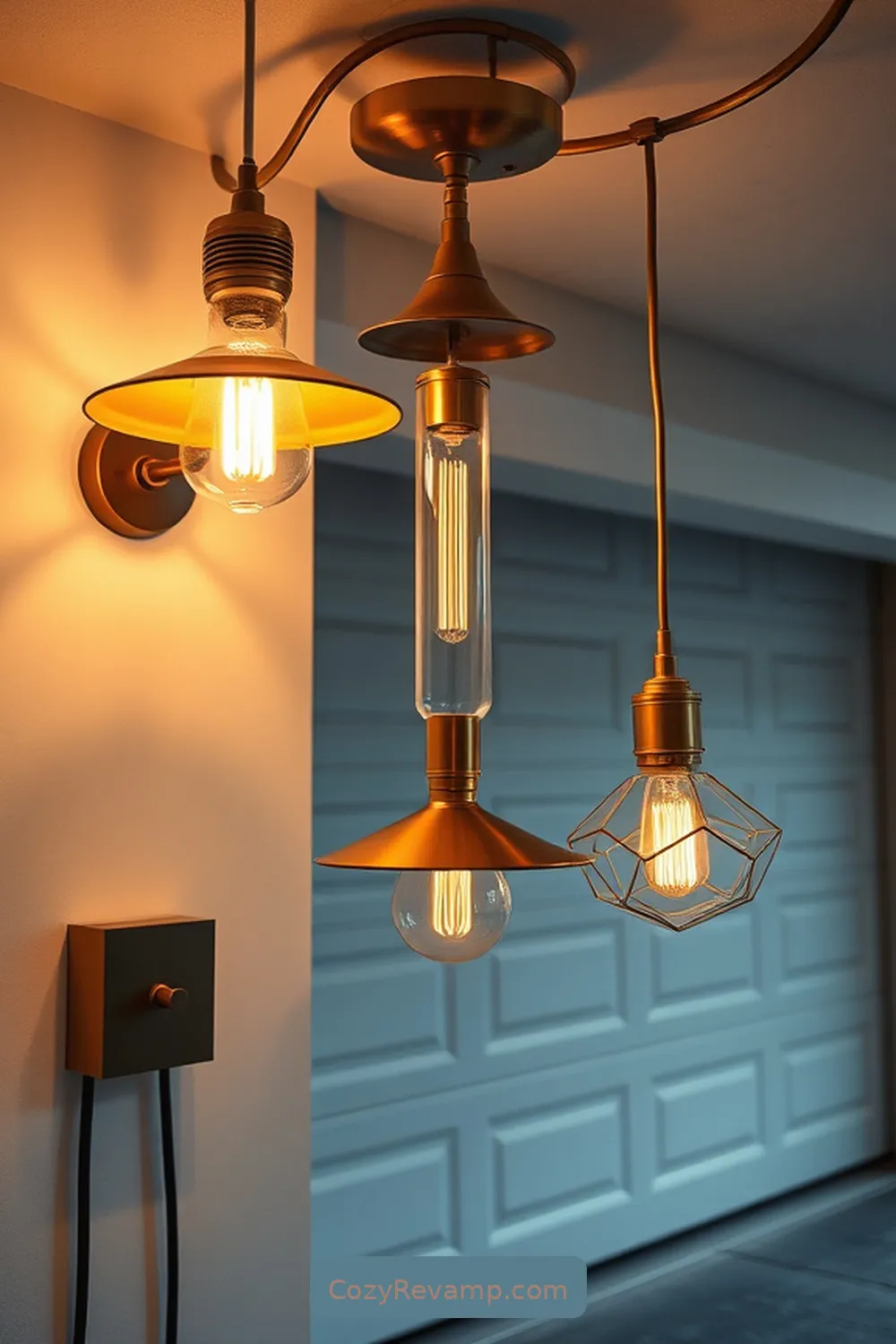 25 Essential Materials for a Mid-Century Modern Garage With Solar-Powered Lights 6 Vintage-Inspired Fixtures for 25 Essential Materials for a Mid-Century Modern Garage With Solar-Powered Lights