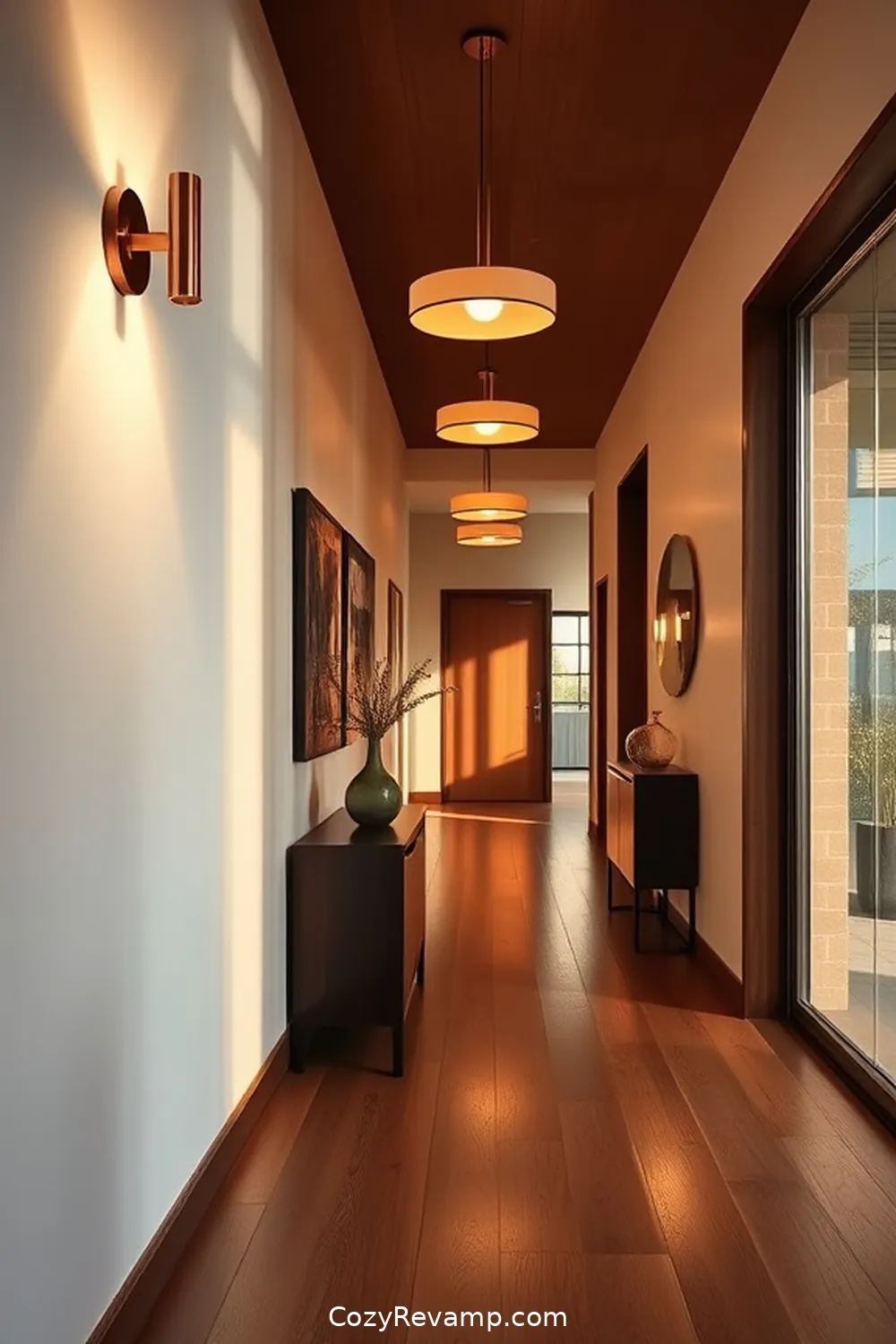 Statement Lighting Fixtures for 25 Essential Materials for a Mid-Century Modern Hallway With Solar-Powered Lights