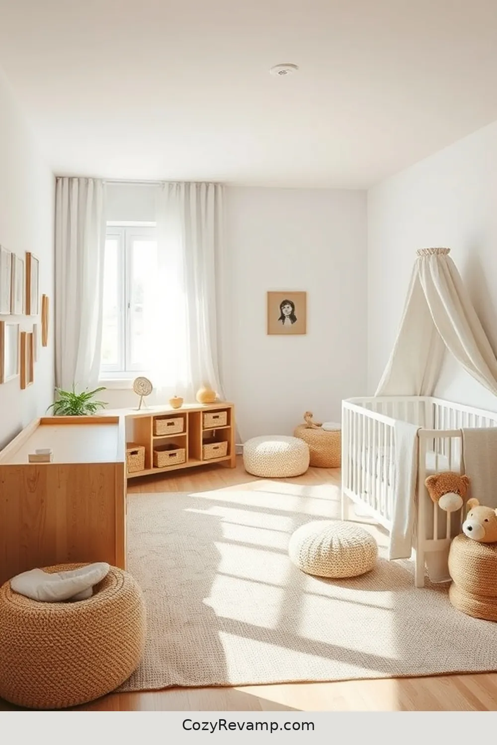 25 Essential Tips for a Minimalist Nursery Using Natural Fibers 9 Add Cork Elements for a Unique Look for 25 Essential Tips for a Minimalist Nursery Using Natural Fibers
