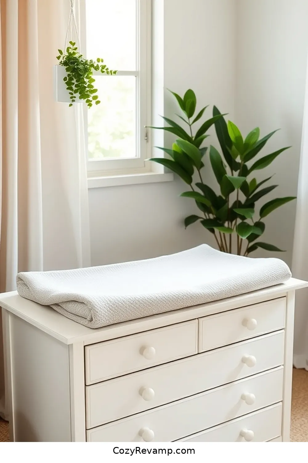 25 Essential Tips for a Minimalist Nursery Using Natural Fibers 18 Add Natural Fiber Changing Pads for 25 Essential Tips for a Minimalist Nursery Using Natural Fibers