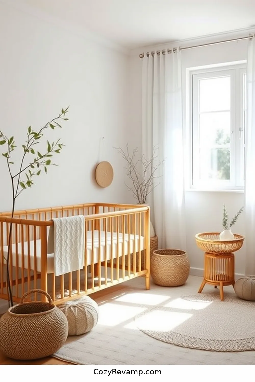 25 Essential Tips for a Minimalist Nursery Using Natural Fibers 3 Opt for Bamboo as a Sustainable Alternative for 25 Essential Tips for a Minimalist Nursery Using Natural Fibers