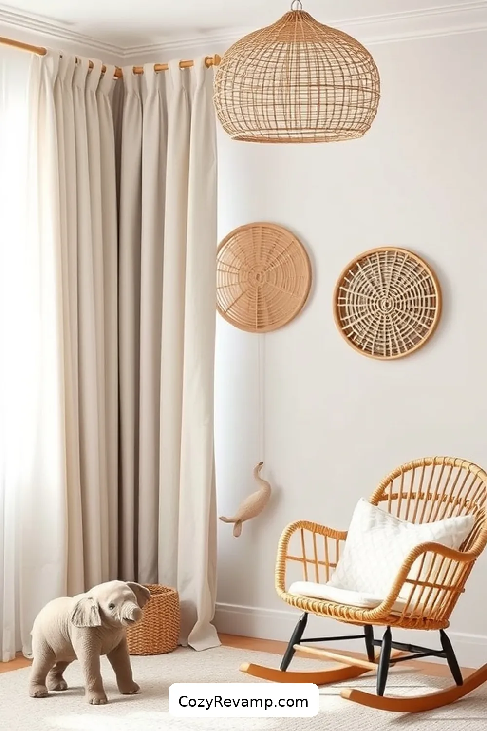 25 Essential Tips for a Minimalist Nursery Using Natural Fibers 17 Use Sustainable Wall Art for a Personal Touch for 25 Essential Tips for a Minimalist Nursery Using Natural Fibers