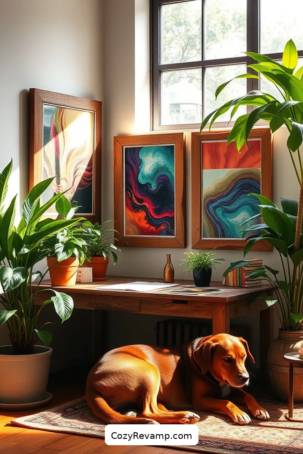 25 Essentials for a Modern Farmhouse Home Office Using Reclaimed Materials 18 17. Reclaimed Wood Picture Frames for 25 Essentials for a Modern Farmhouse Home Office Using Reclaimed Materials