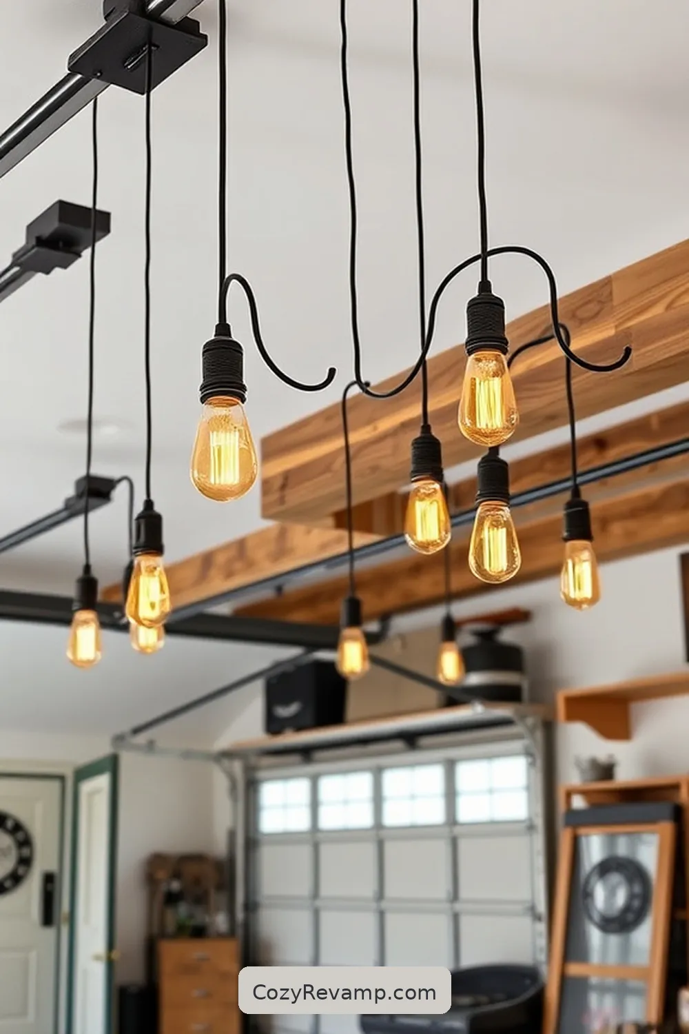 25 Inspiring Ideas for a Modern Farmhouse Garage Featuring Reclaimed Materials 7 Upcycled Industrial Lighting Fixtures for 25 Inspiring Ideas for a Modern Farmhouse Garage Featuring Reclaimed Materials