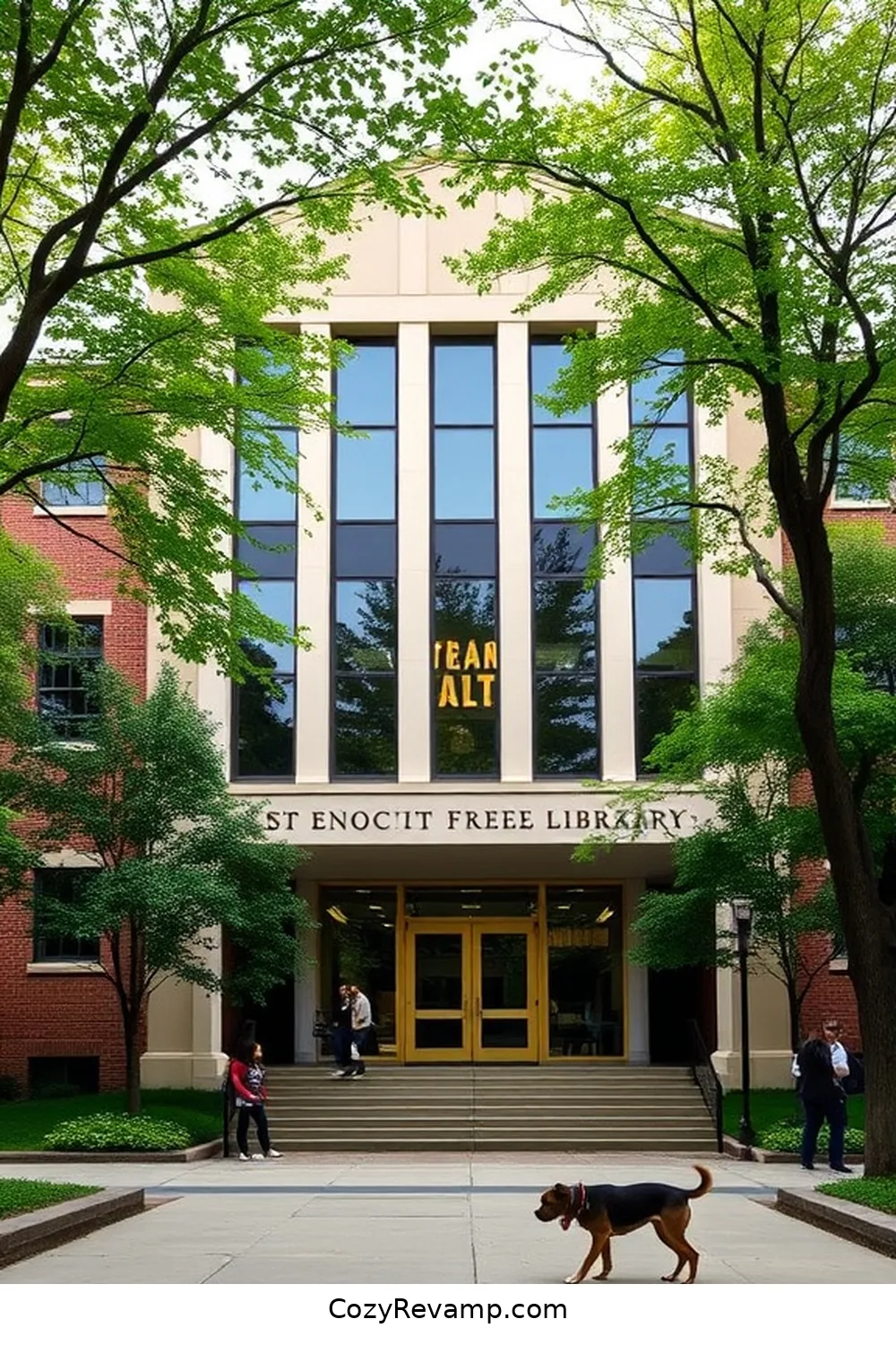 The Enoch Pratt Free Library, Baltimore, Maryland for 25 Inspiring Mid-Century Modern Libraries With Reclaimed Materials